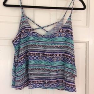 Women's LA Hearts crop top tank